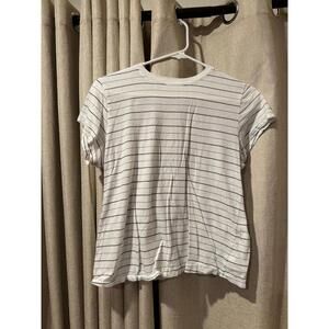 Striped universal thread tee